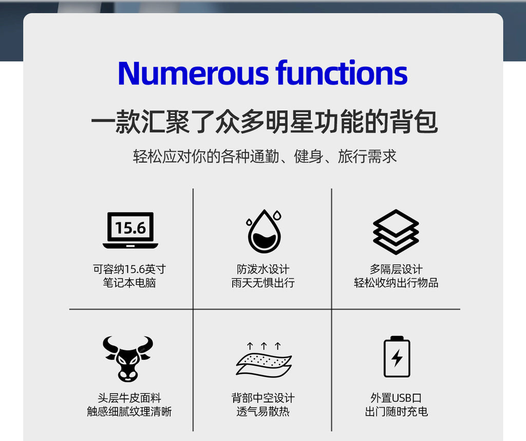 20266 Fashion Backpack