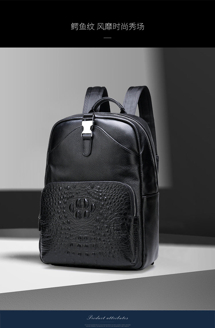 20265 genuine leather backpack