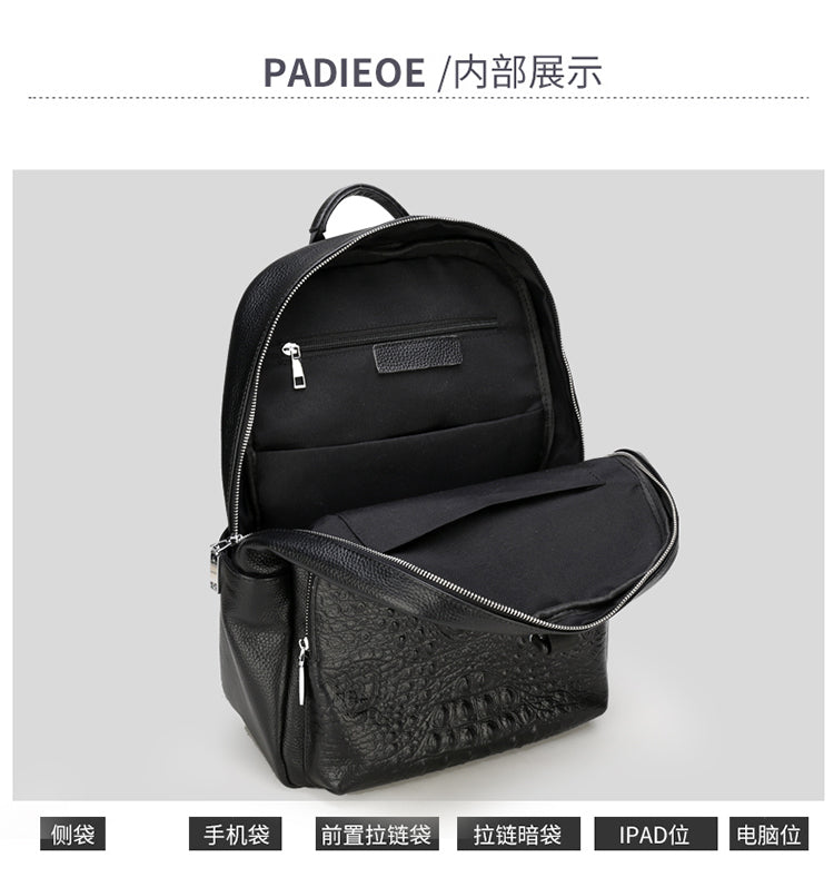 20265 genuine leather backpack