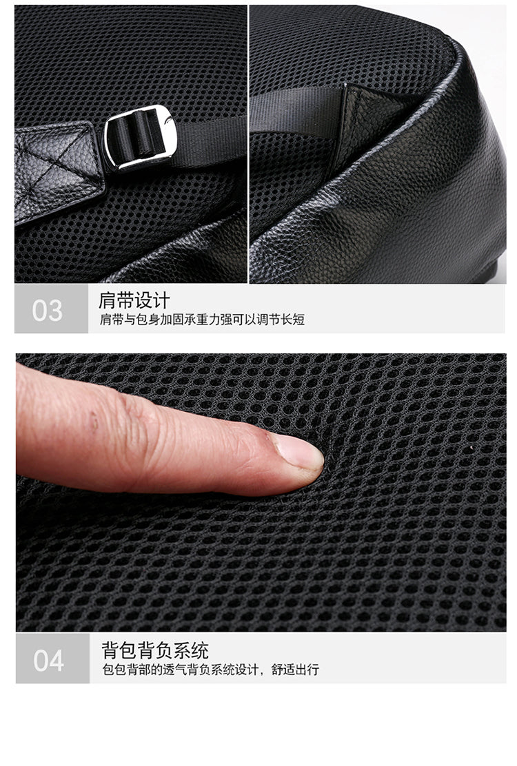 20265 genuine leather backpack