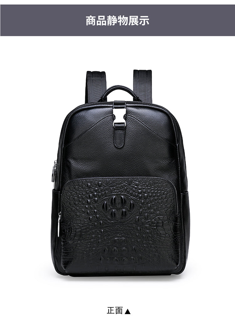 20265 genuine leather backpack