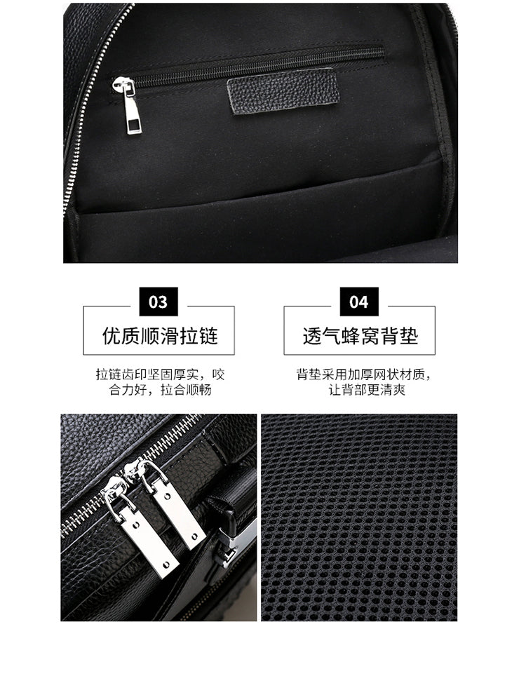 20265 genuine leather backpack