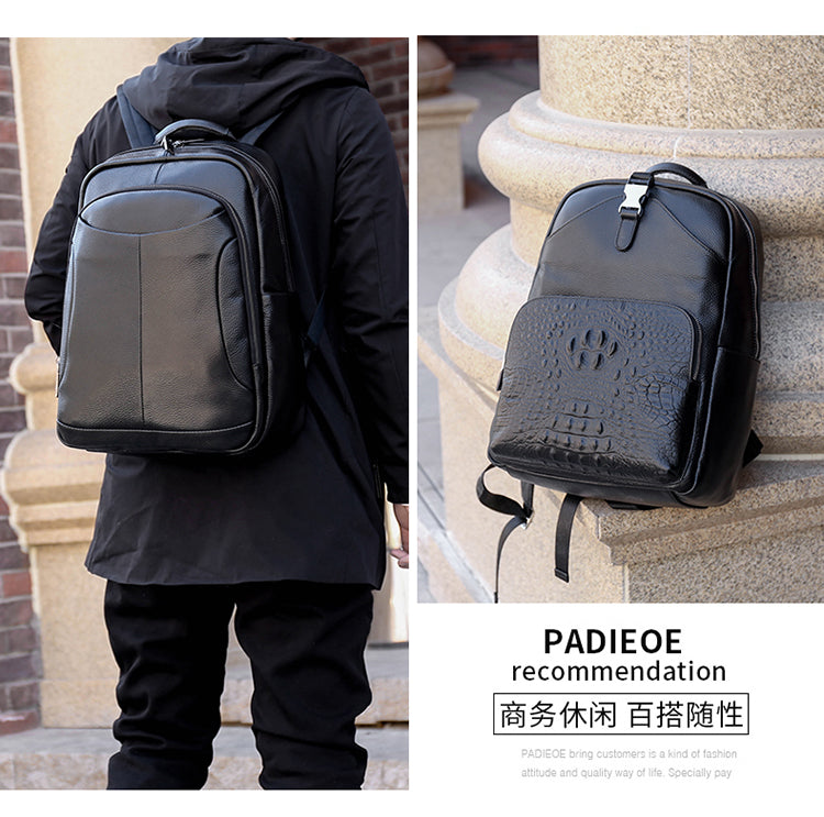 20265 genuine leather backpack