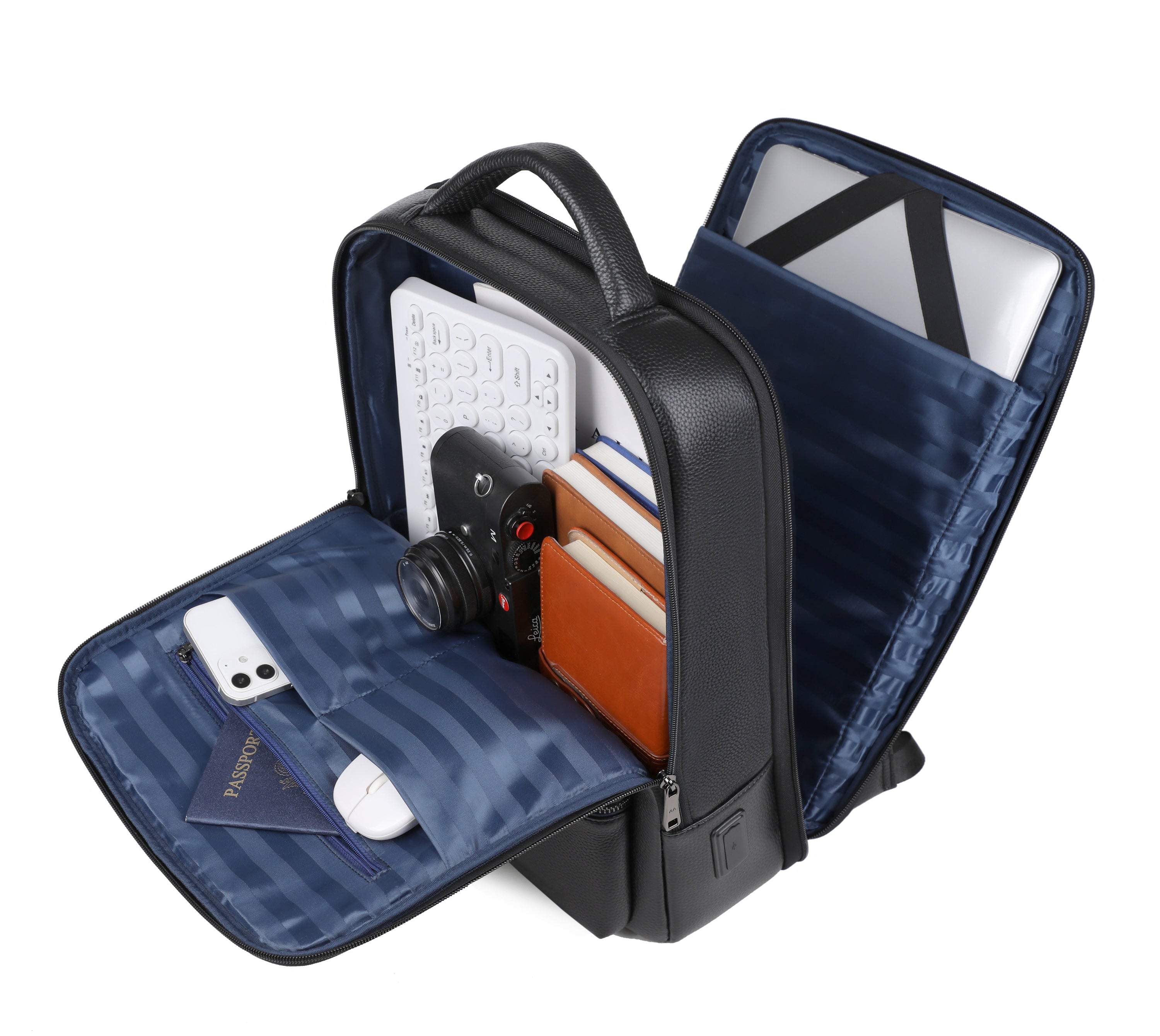 20264 genuine leather backpack