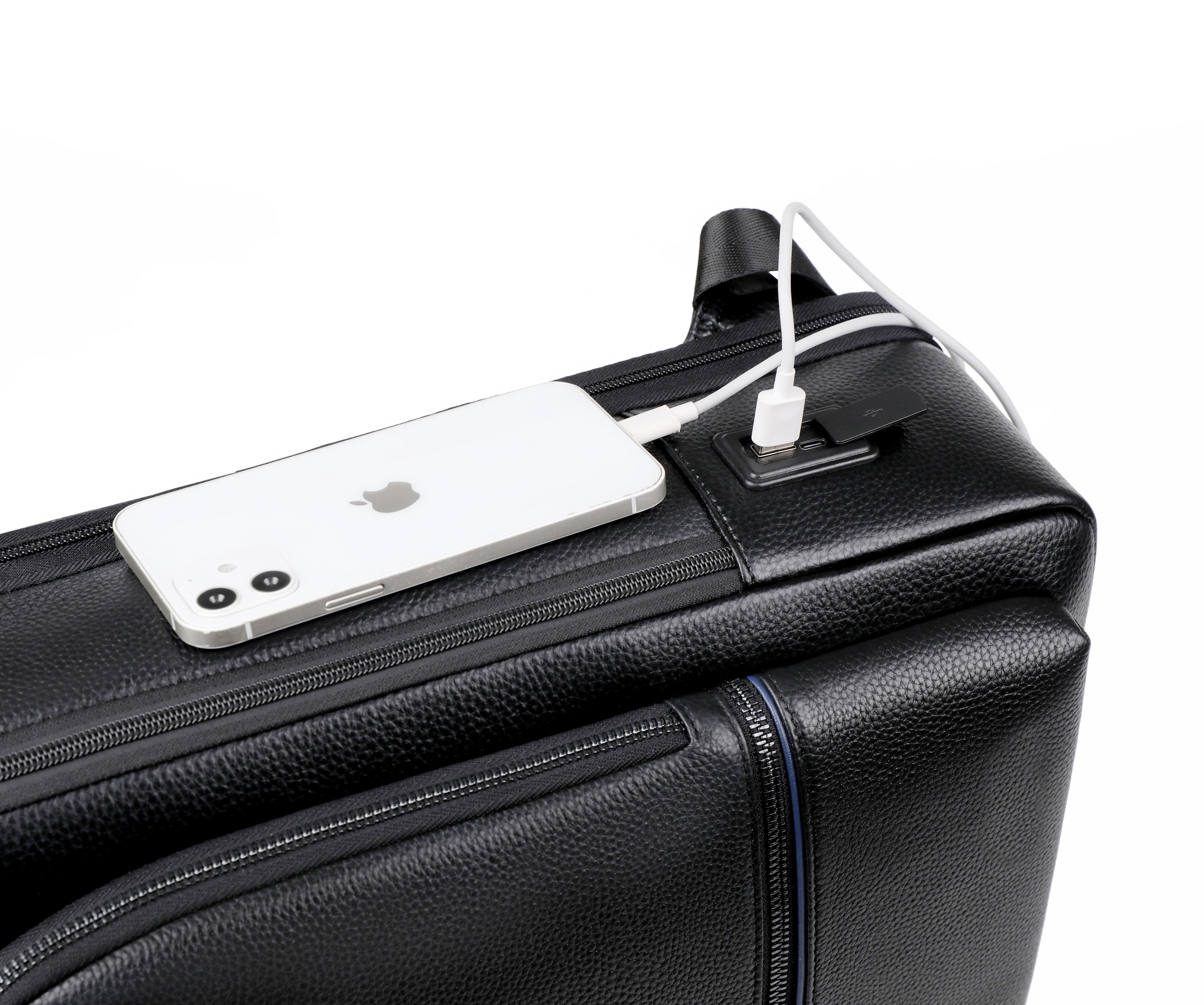 20264 genuine leather backpack